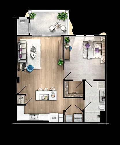 Floor plan LUNA 1