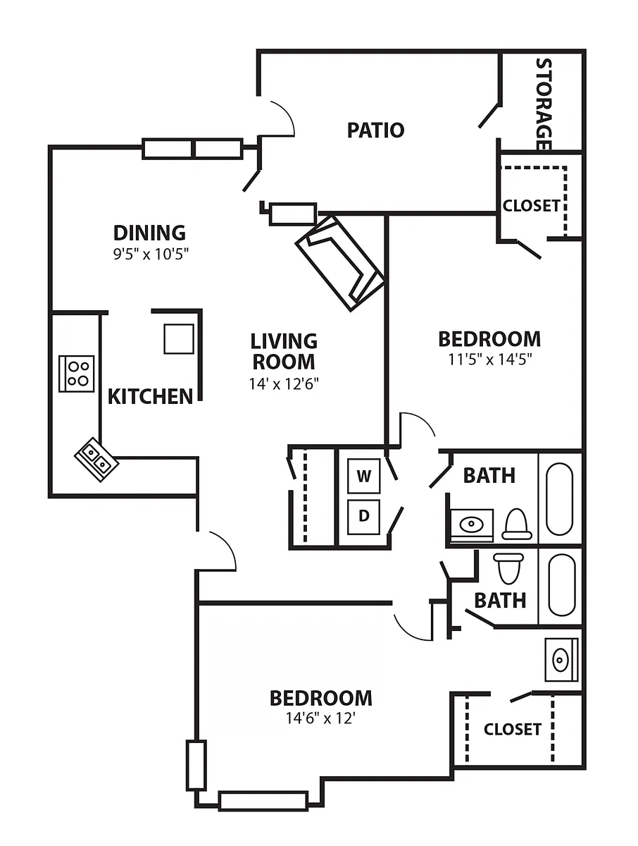 Floor plan B1