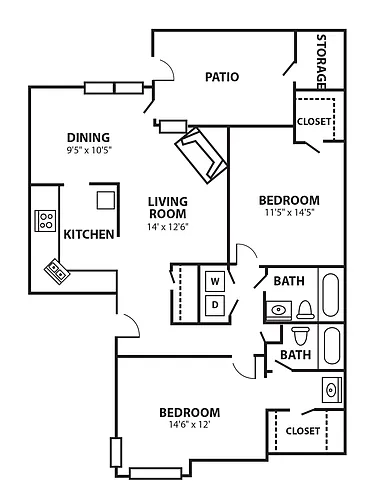 Floor plan B1