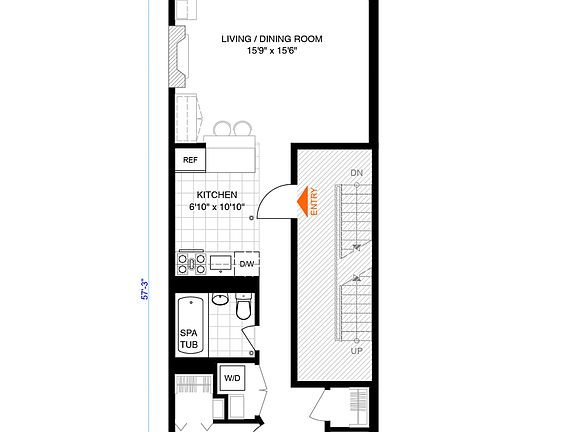 2nd image of 36 W 96th St APT 7