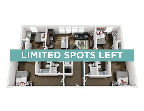 Floor plan 4BR/4BA - Elite Tech