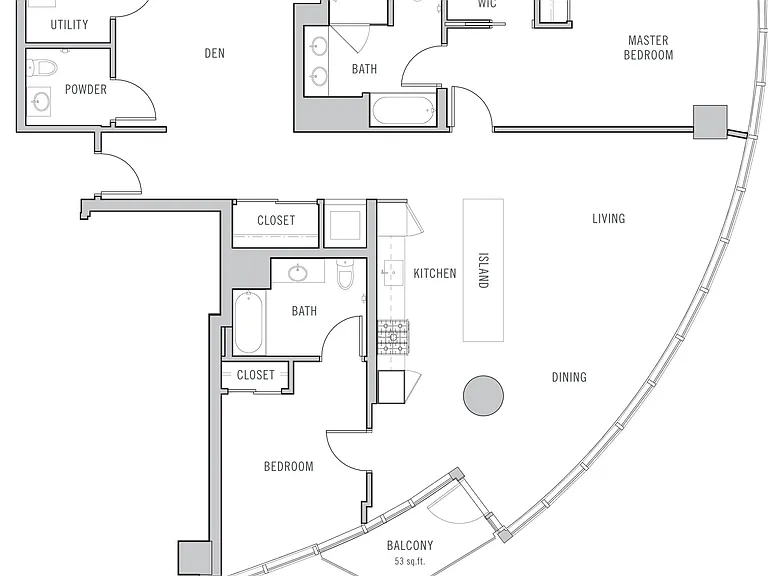 Circa LA - F - 2.5 Beds - 2.5 Baths - 1762 Sq. ft.