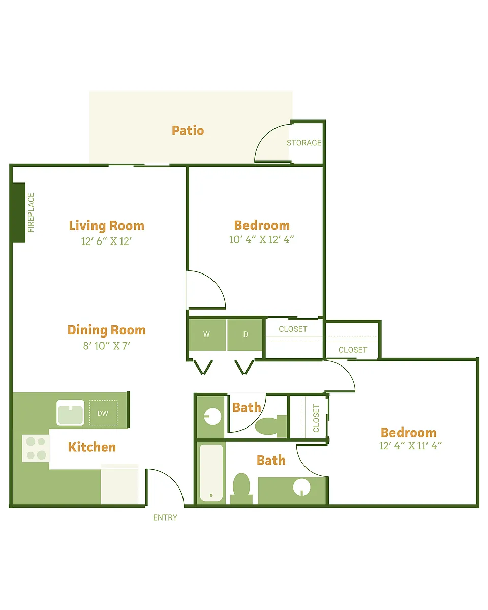 Floor plan 2 X 15