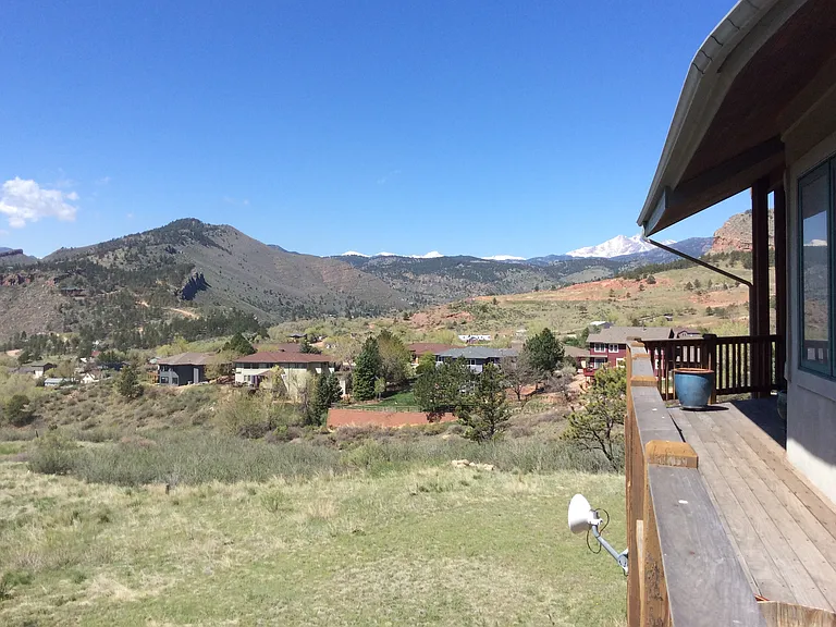 Views off the south deck.