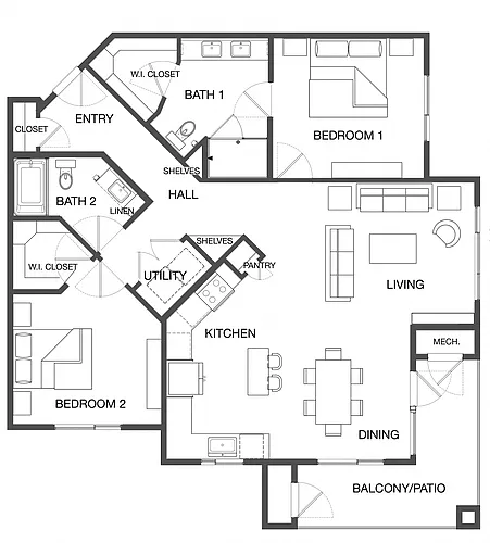 Floor plan The Grotto