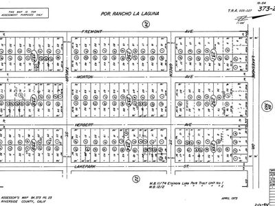 15 Fremont St LOT 20, Lake Elsinore, CA, 92530