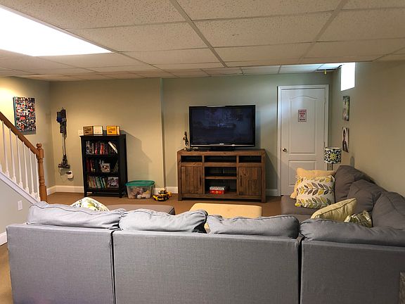 Basement tv area