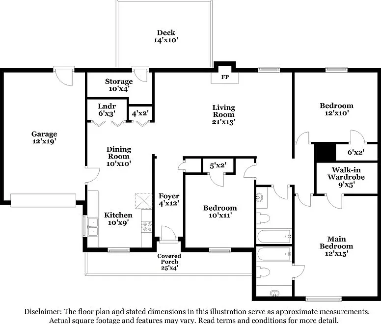 3 bed, 2.0 bath, 1218 sqft, $1,665 — Photo 2