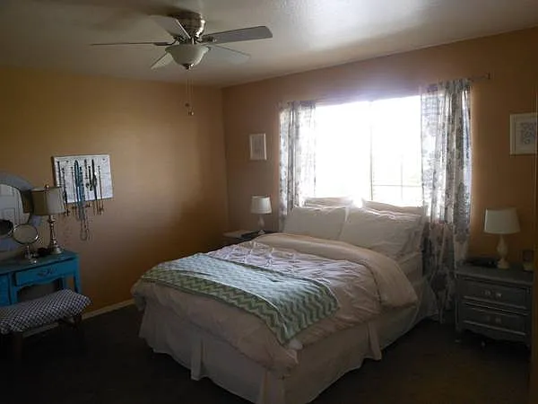 Master bedroom w/ full bath