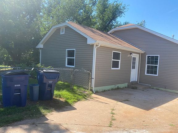 back and side of the house
