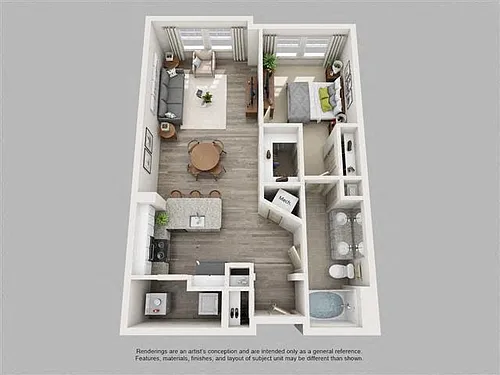 Floor plan THE CRAWFORD