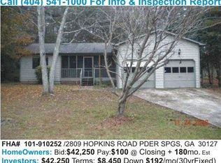 2809 Hopkins Rd, Powder Springs, GA 30127