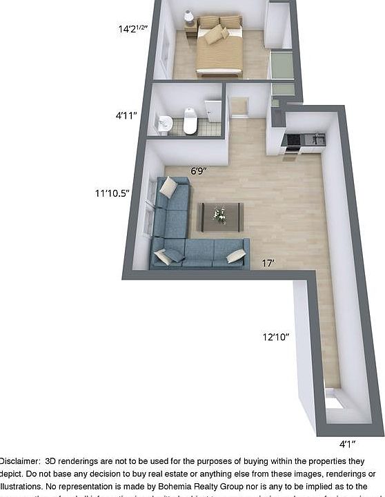 2nd image of 4523 Broadway APT 1C