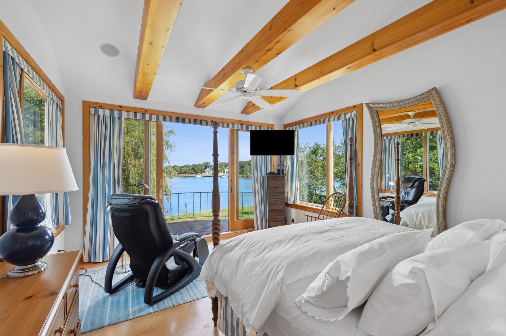  Primary Bedroom with Amazing Views & Balcony