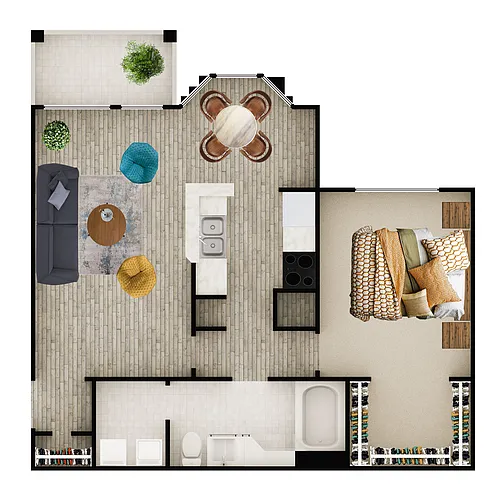 Floor plan 1800 A5