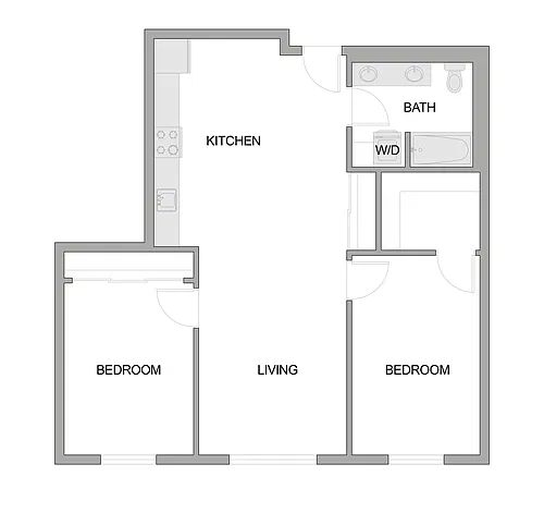 Floor plan The Saltzman
