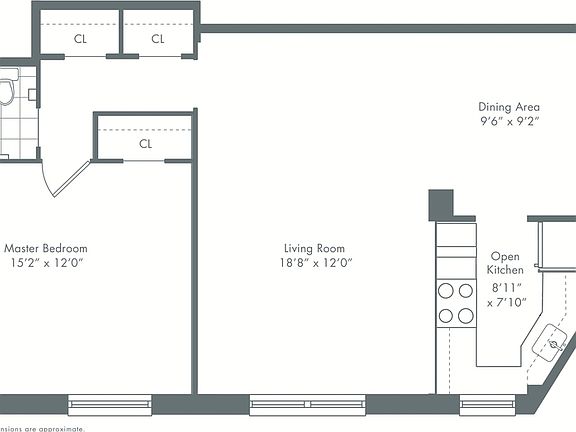 2nd image of 545 E 14th St APT Mh