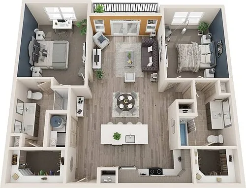 Floor plan B2