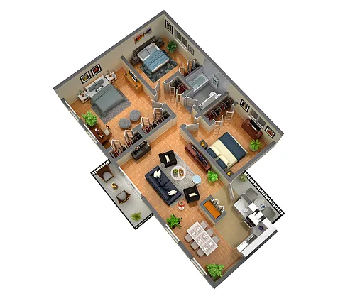 Floor plan C1R Platinum