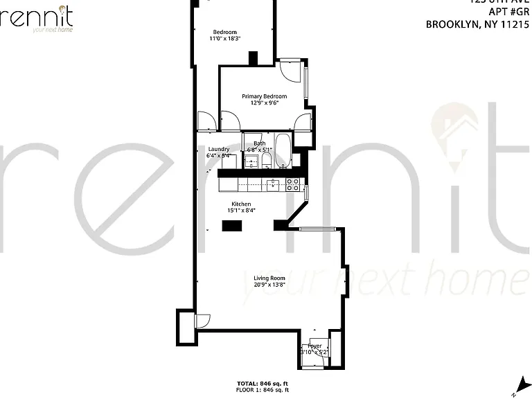123 8th Ave #PRIVATE-BACK — Photo 16