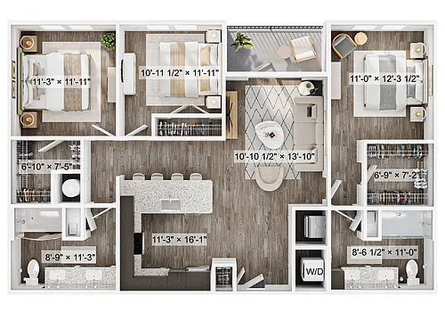 Floor plan The TItan