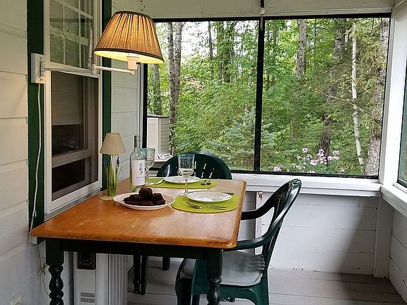Dining on Screened-In Porch