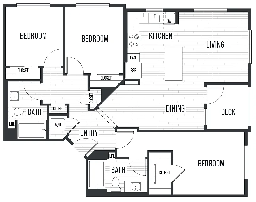 Floor plan 3A