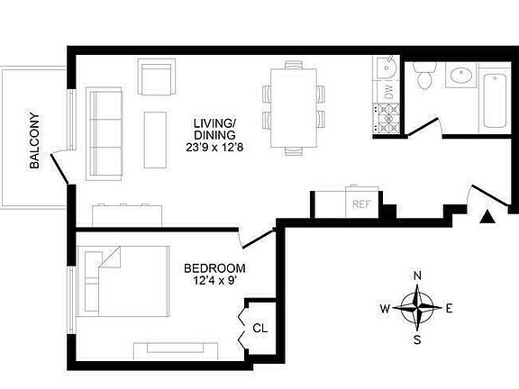 2nd image of 1810 3rd Ave APT A3b