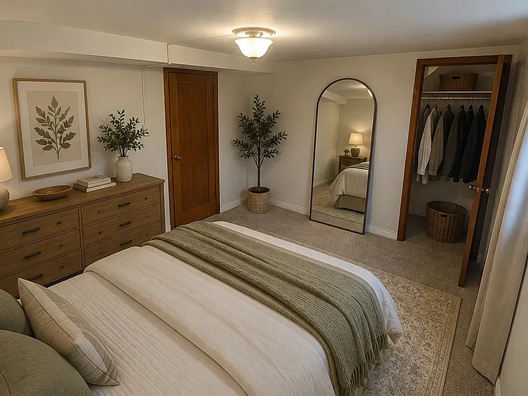 AI generated virtual staging