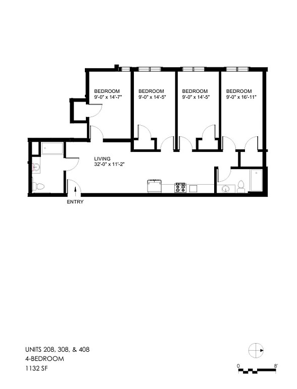 4 bed, 2.0 bath, $4,680 — Photo 3