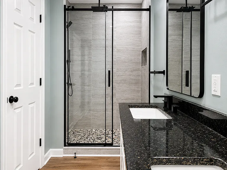 Master bath shower