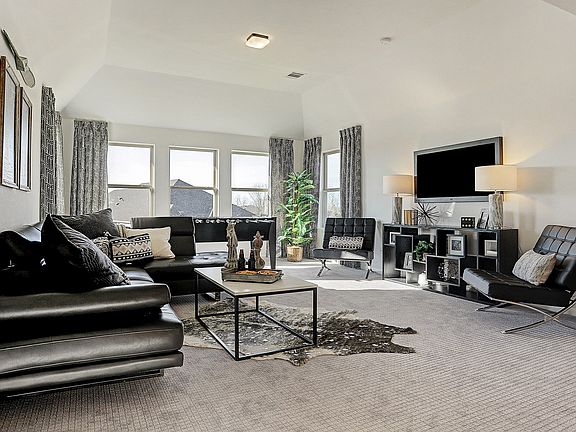 Upstairs loft space