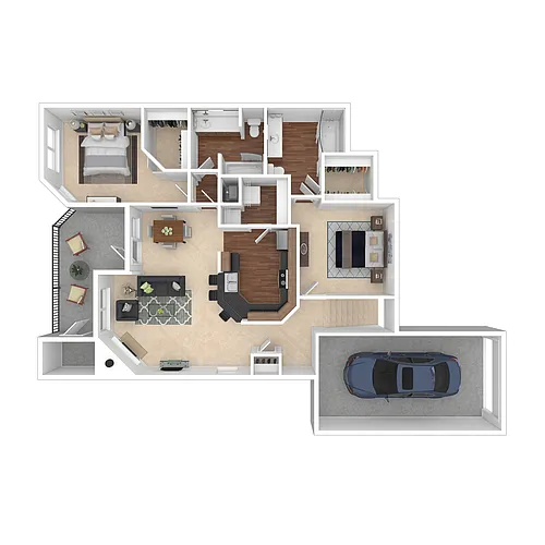 Floor plan B3 Spruce