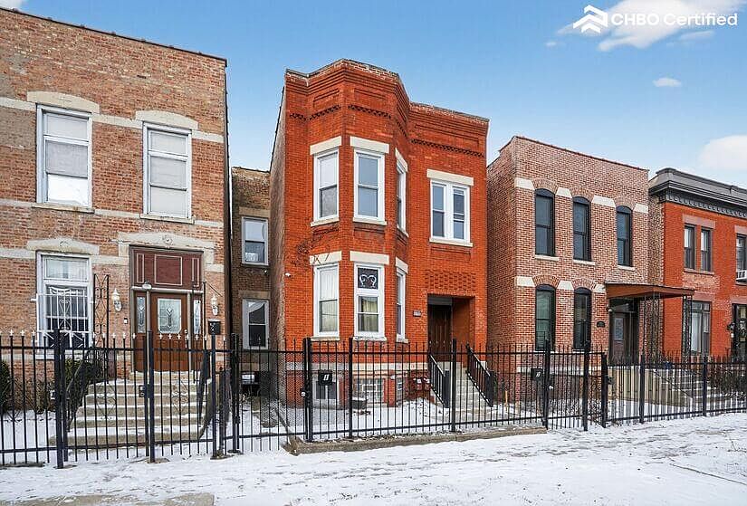 Front of the building