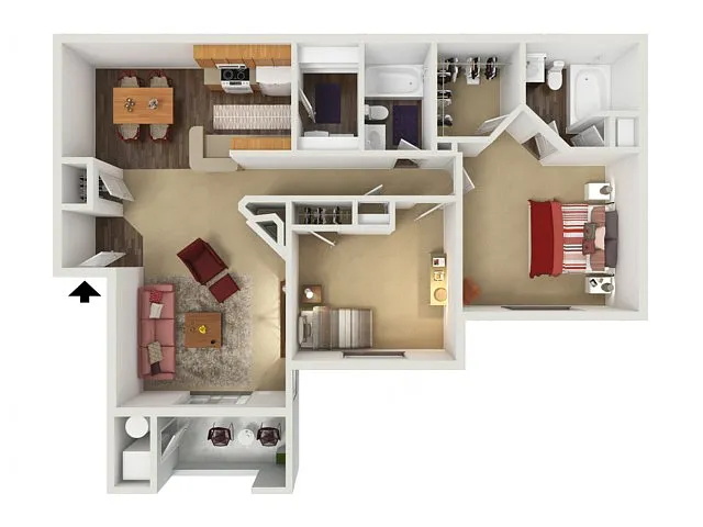 Floor plan Escalante