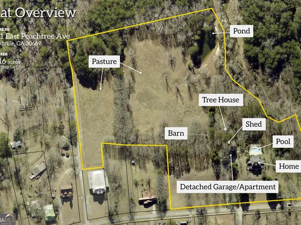 1091 Peachtree Ave E, Union Point, GA 30669