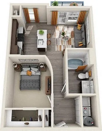 Floor plan A1