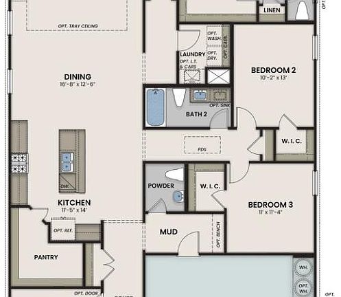 The Sorrel First Floor Plan