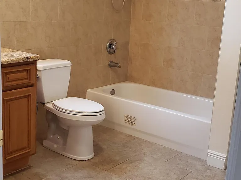 LARGE Downstairs bath