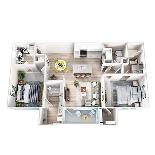 Floor plan B1 Bungalow