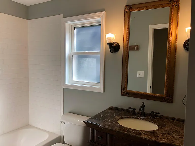 bathroom #1 with single vanity