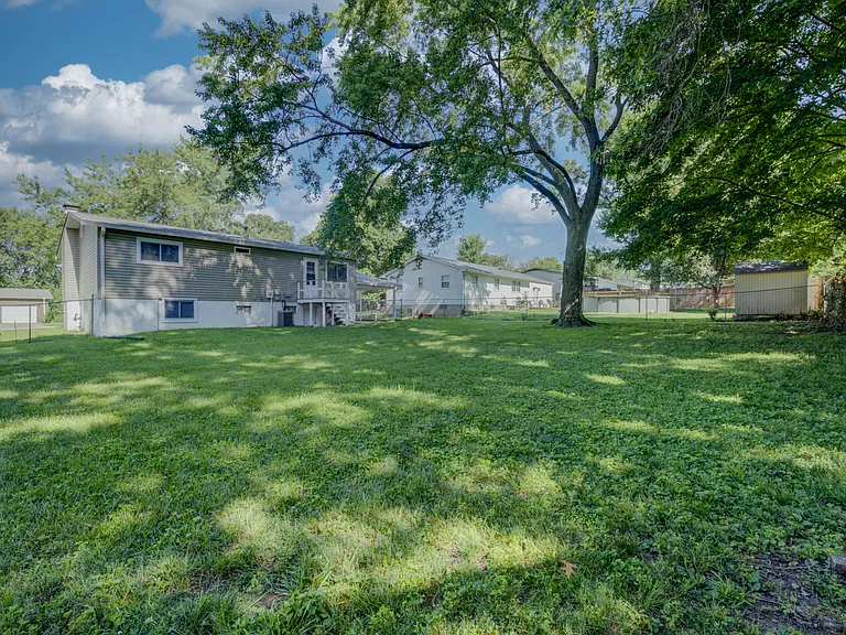 Another angle of the backyard.