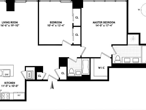 2nd image of 225 W 60th St APT 19C