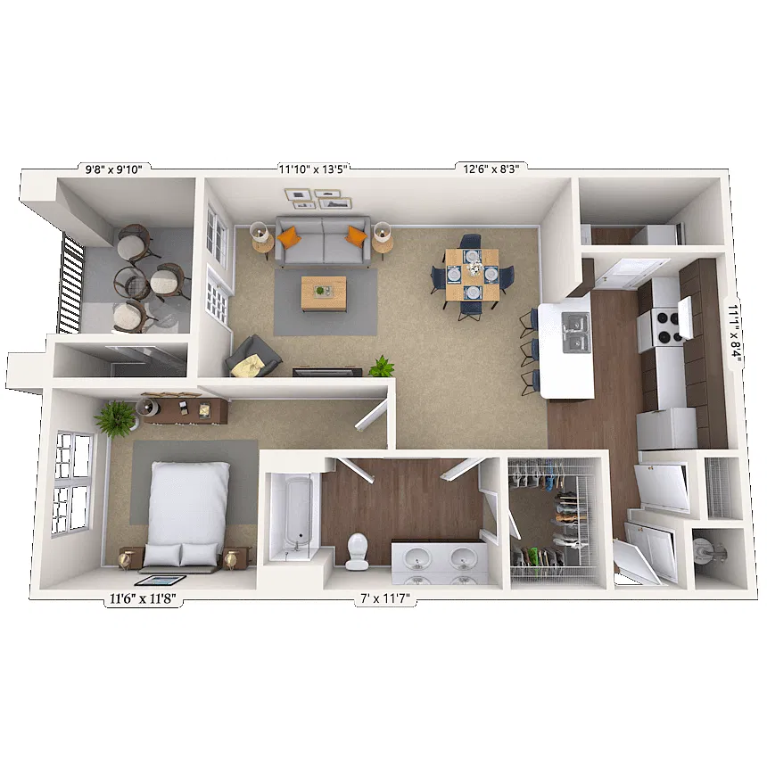 Floor plan Cascadian