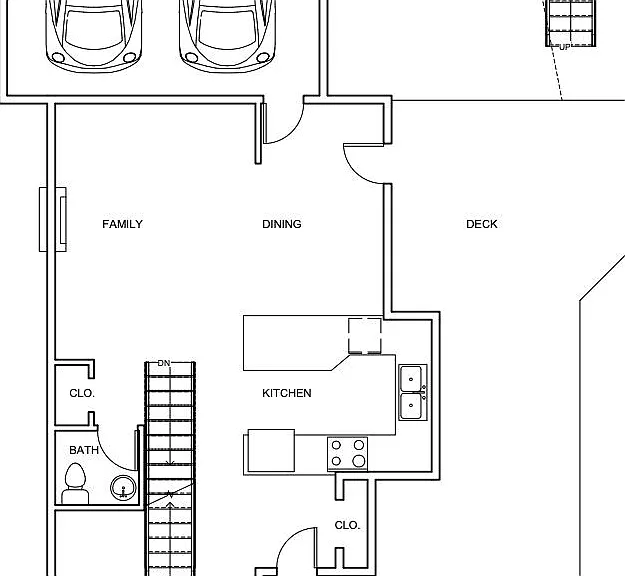 First floor layout