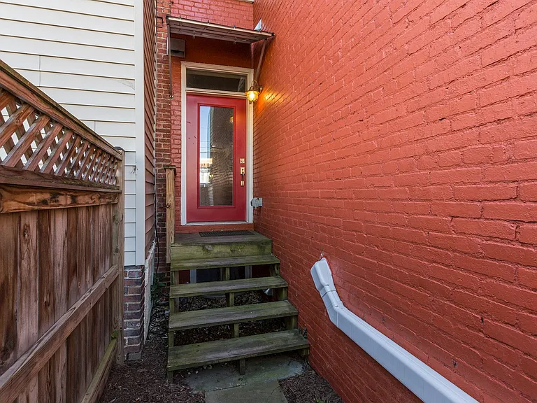 Back entrance