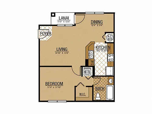 Floor plan Monarch