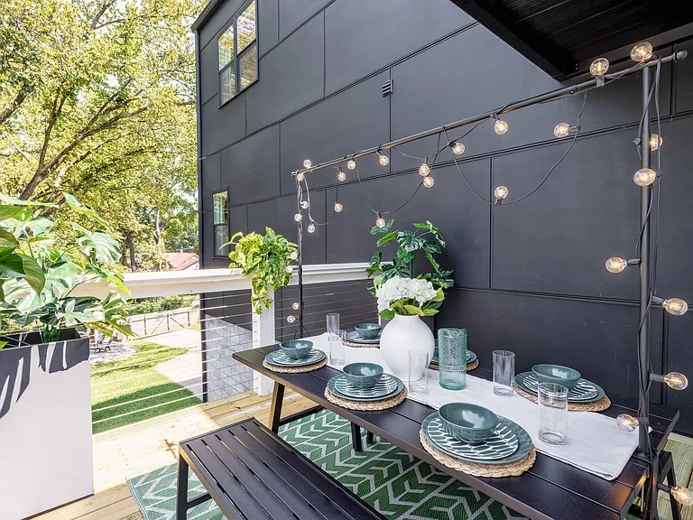 Back patio