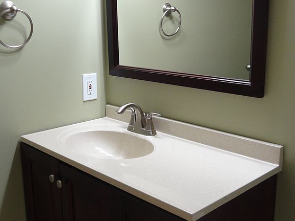 Vanity at both bathrooms!