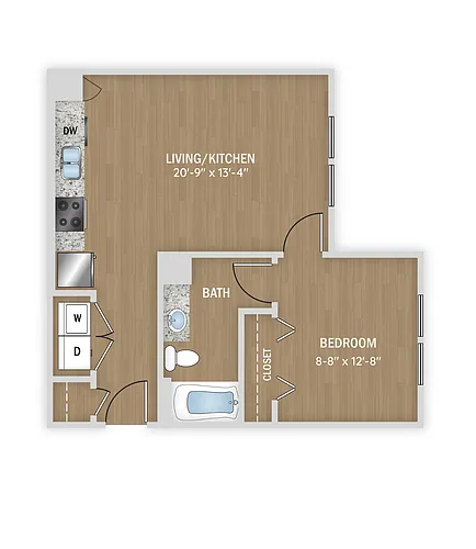 Floor plan A1